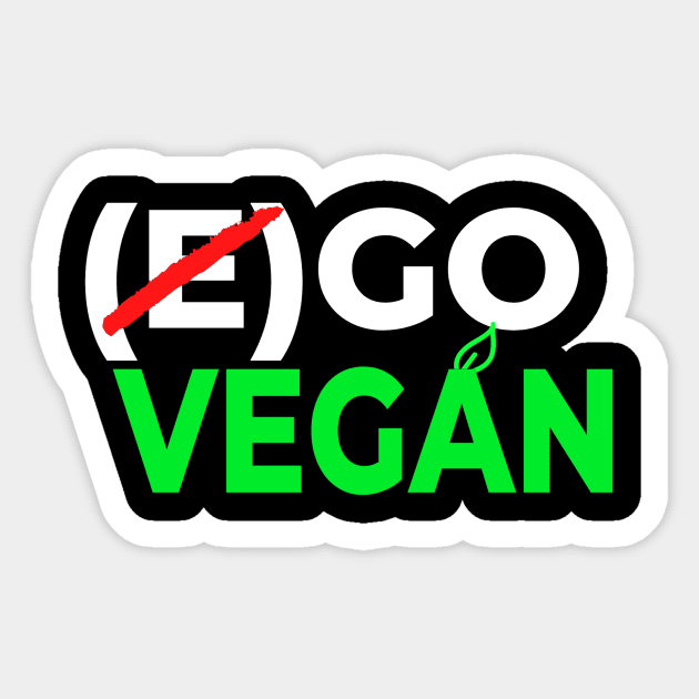 (E) Go Vegan Sticker by Realfashion